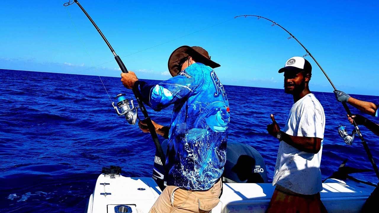 Rod & Barrel • High Sticking When fighting a big fish you do