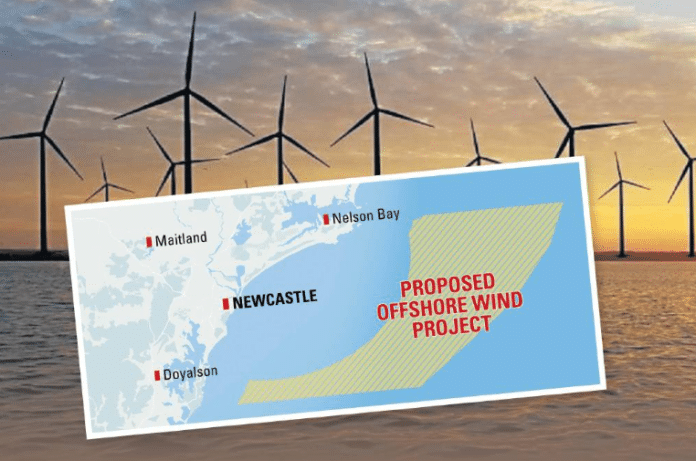 The Proposed offshore wind project between Norah Head and Port Stephens