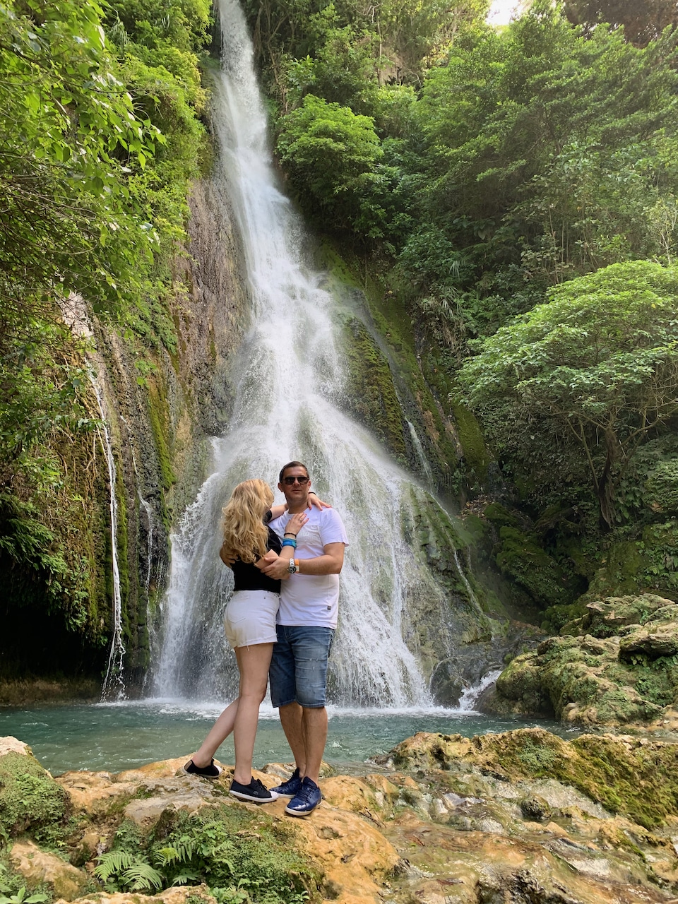 Mele Cascades waterfall in Vanuatu.