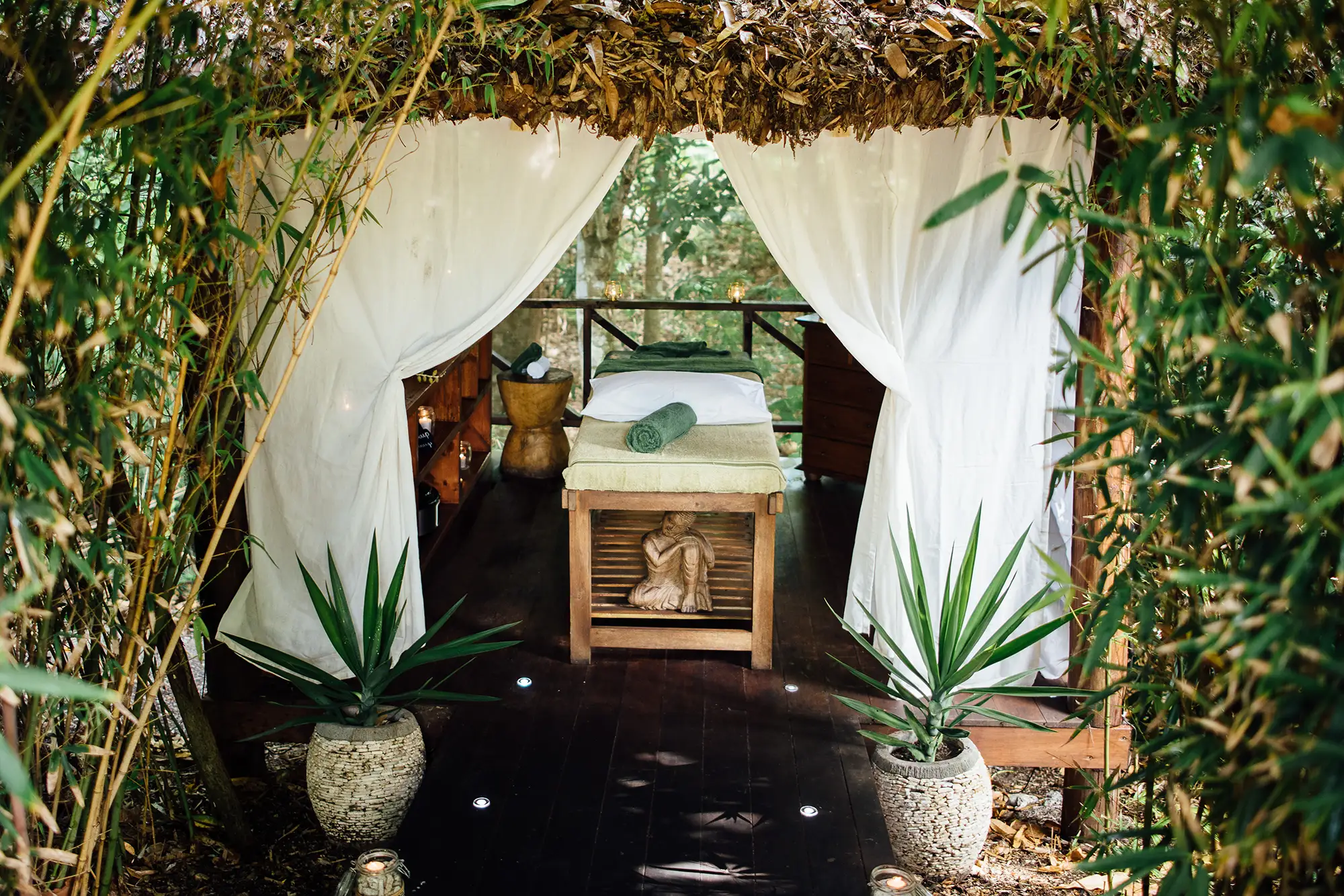 Rejuvenating Vanuatu spa treatment.