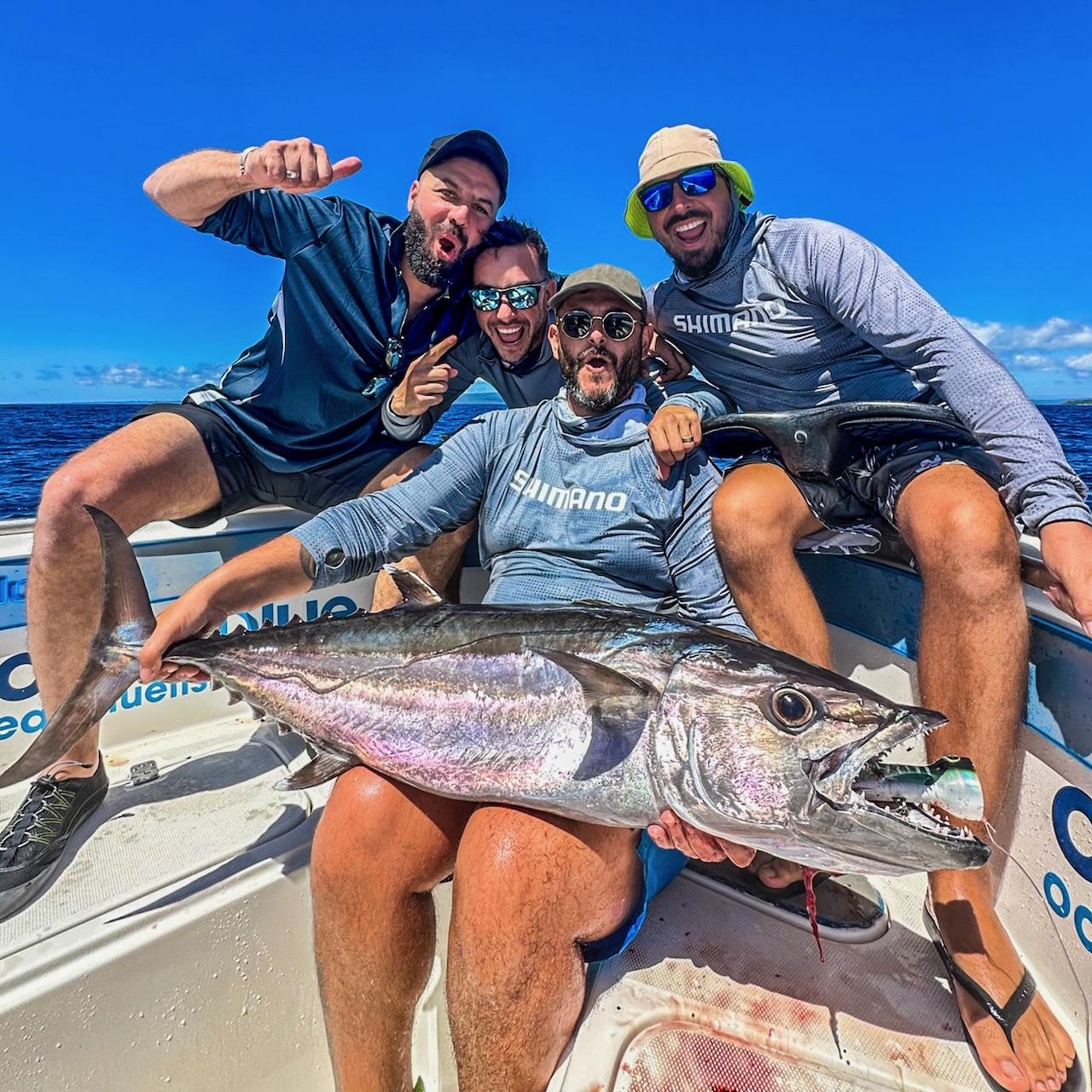 Vanuatu Dogtooth Tuna on Topwater.