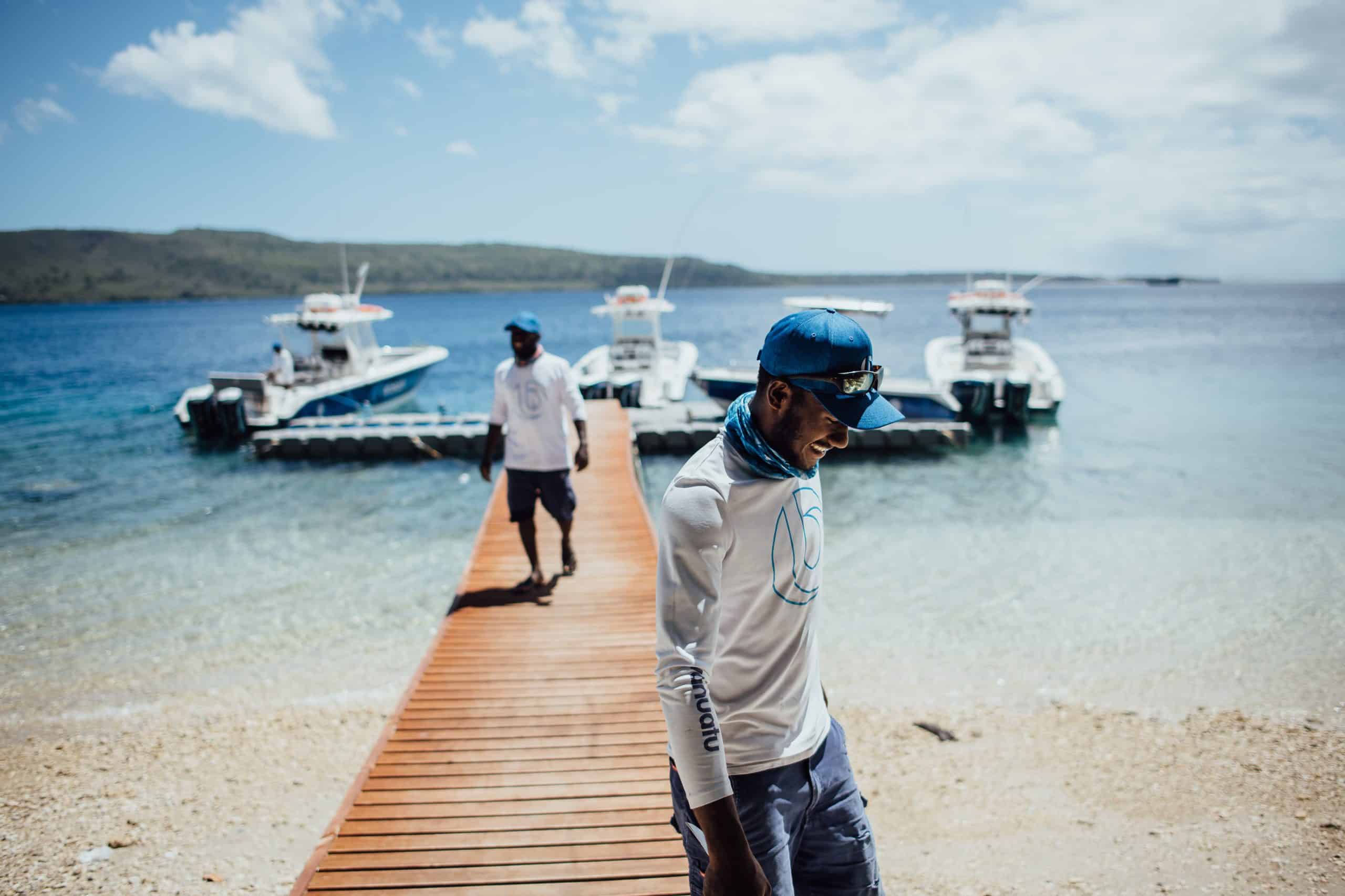 Storytelling through fishing photography in Vanuatu.