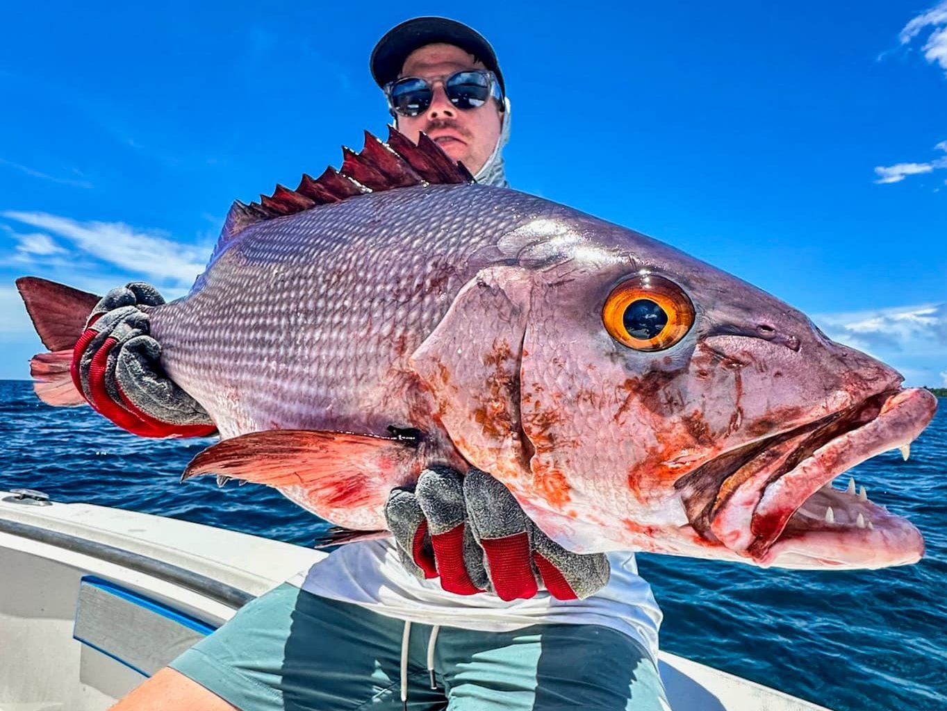 A Big Red Bass