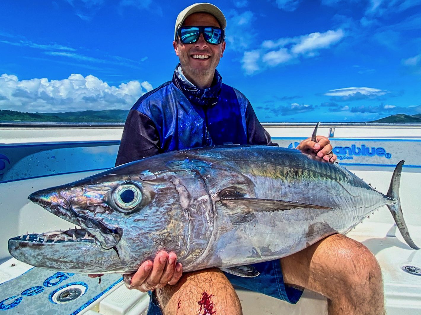 A Vanuatu Dogtooth tuna, a challenge worth every drop